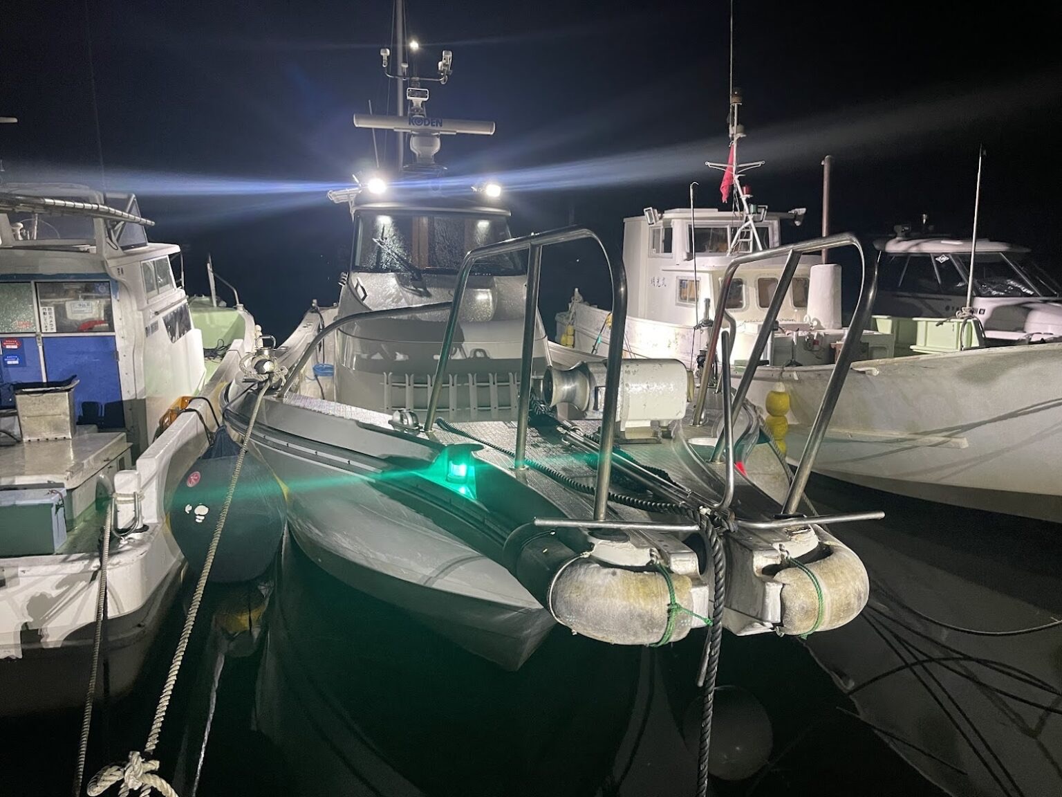 Fishing Boat MIOの船体